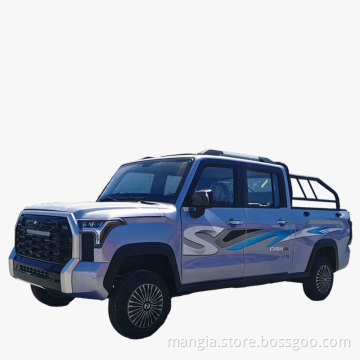 China Electric Vehicle New Energy Vehicle Adult Driving with Cargo Box 2022 Hot Sale New 4-wheel Rechargeable Tundra pick up